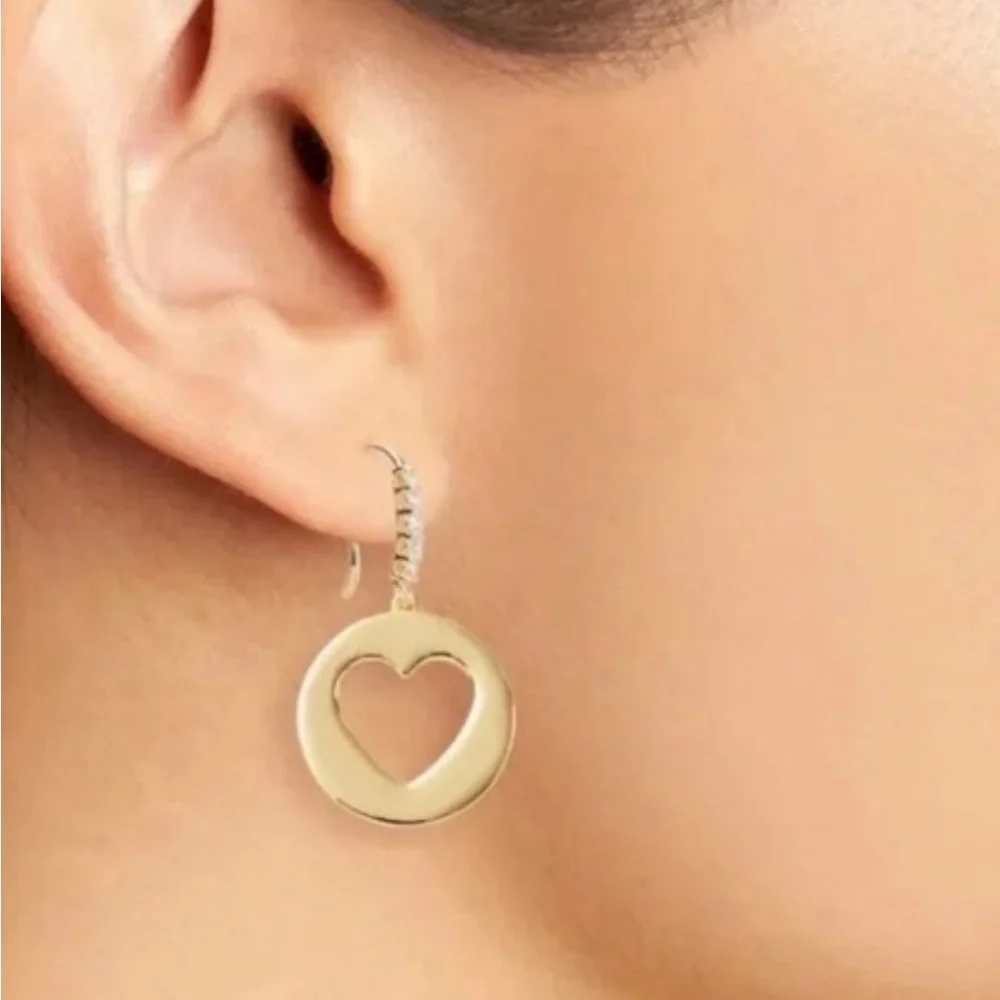 Kate Spade Symbols Heart Drop earrings